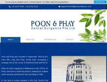 Tablet Screenshot of poonandphay.com